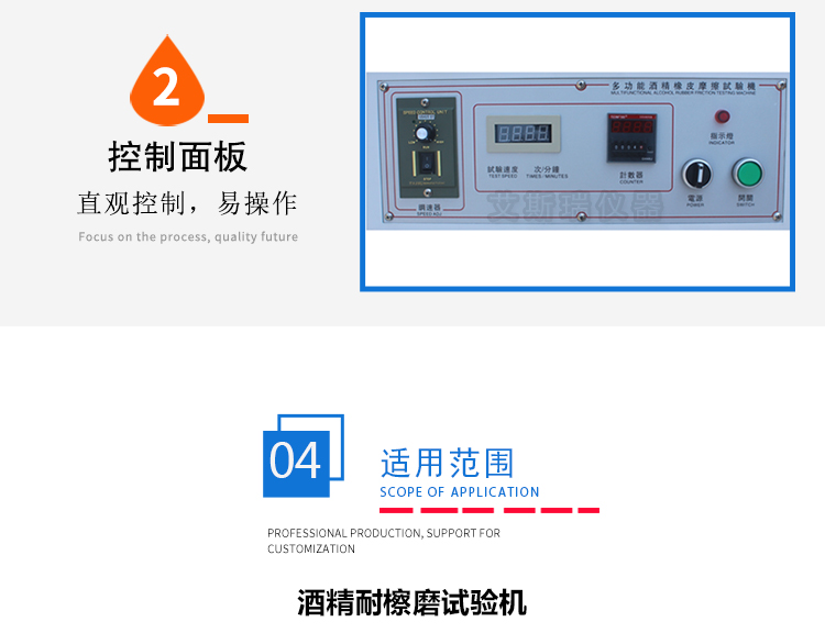 酒精耐磨耗測試